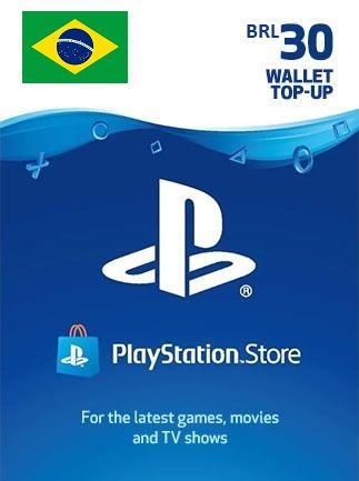 PlayStation Network Gift Card 30 BRL - PSN Brazil
