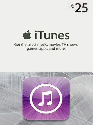 Apple iTunes Gift Card 25 EUR - iTunes Key - Germany