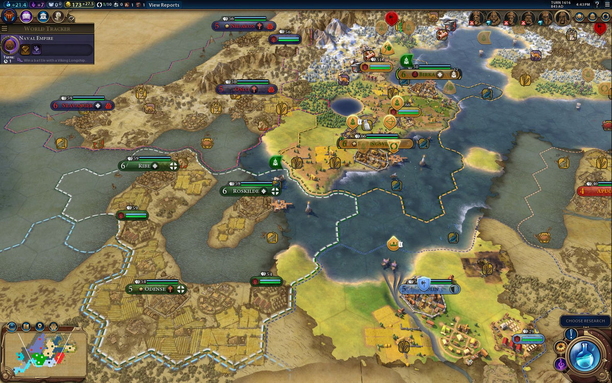 Sid Meier's Civilization VI - Vikings Scenario Pack Steam Key - EUROPE
