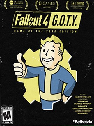 Fallout 4: Game of the Year Edition Xbox Live Xbox One Key Europe Restricted