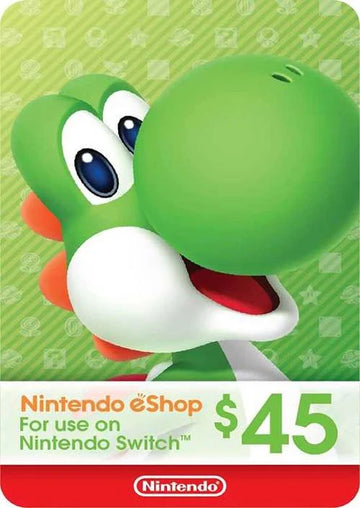 Nintendo eShop Gift Card 45 USD - Nintendo Key - United States