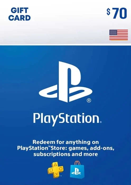 PlayStation Network Gift Card 70 USD PSN UNITED STATES