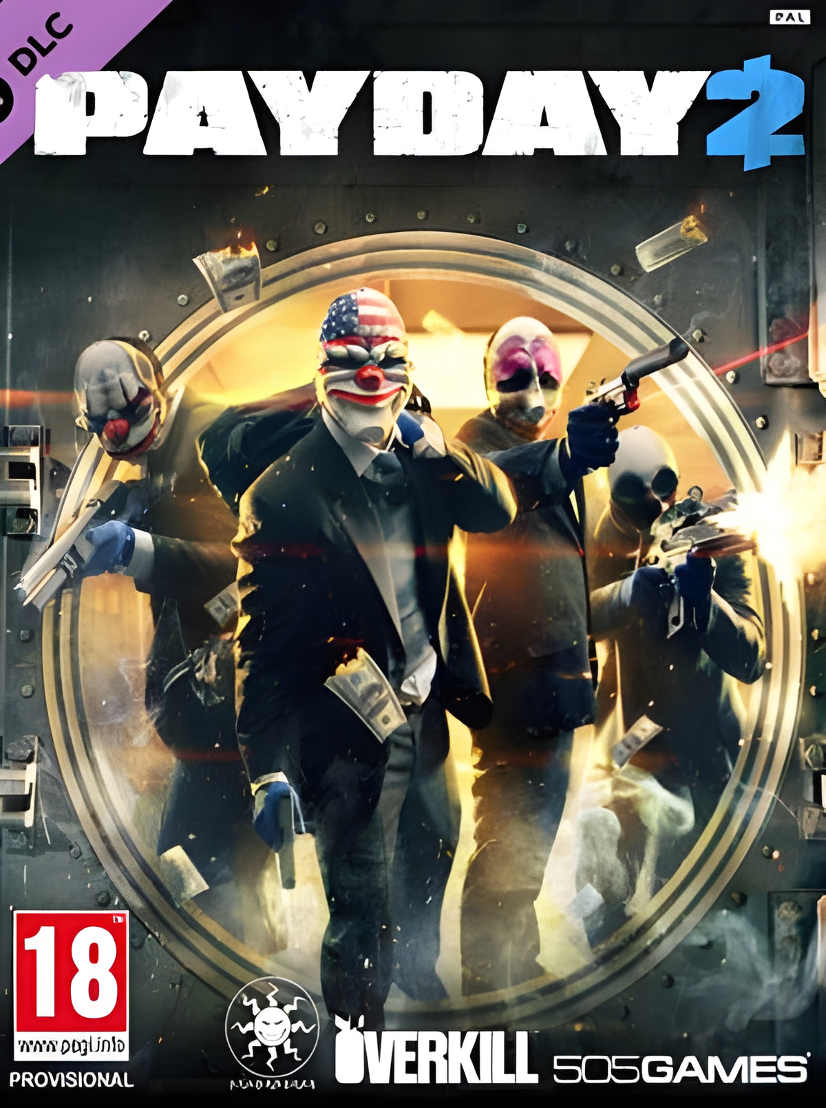 PAYDAY 2: Lycanwulf and The One Below Mask Steam Key GLOBAL