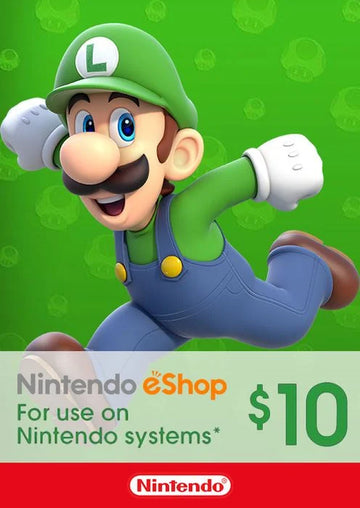 Nintendo eShop Gift Card 10 USD - Nintendo Key - United States