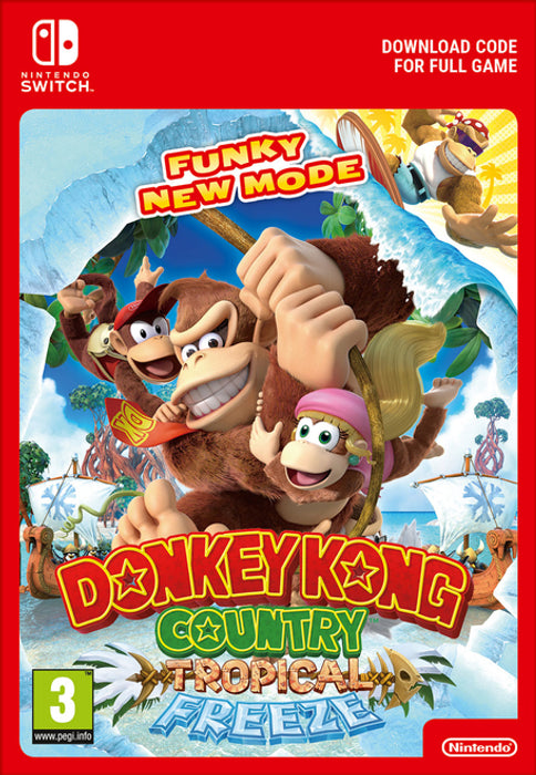 Donkey Kong Country: Tropical Freeze Nintendo Nintendo Switch Key UNITED STATES