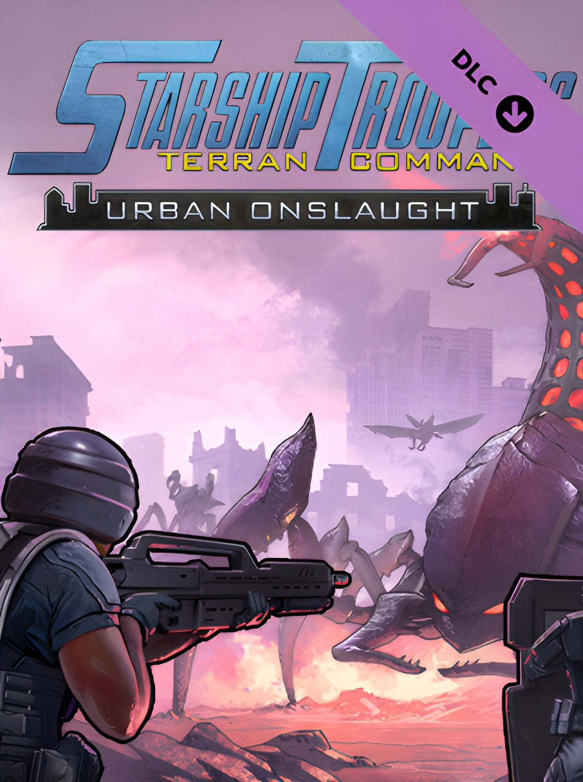 Starship Troopers: Terran Command - Urban Onslaught (PC) - Steam Key - GLOBAL