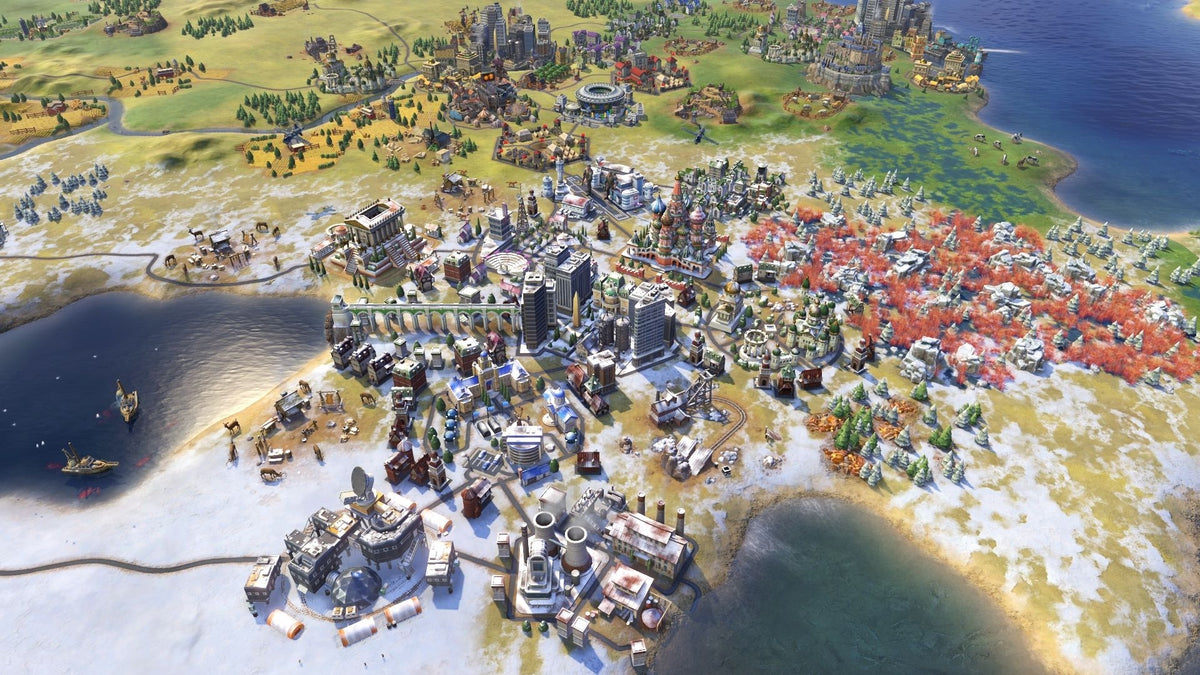 Sid Meier’s Civilization VI + Rise and Fall DLC Steam Key - EUROPE