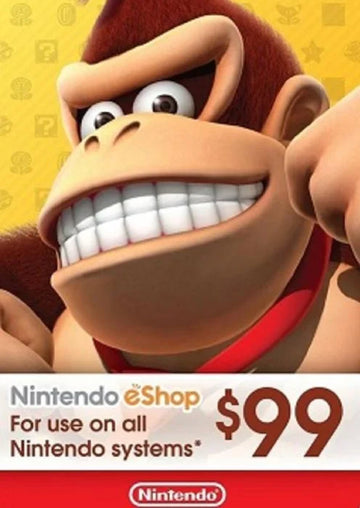 Nintendo eShop Gift Card 99 USD - Nintendo Key - United States