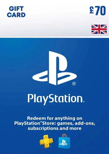 PlayStation Network Gift Card 70 GBP - PSN Key - UNITED KINGDOM
